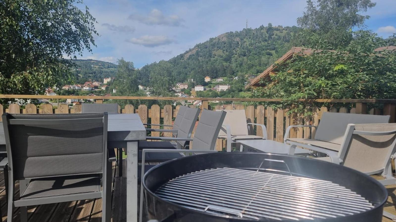 Le Chalet Du Pere Michel, Jacuzzi, Sauna, Jardin La Bresse Exterior foto