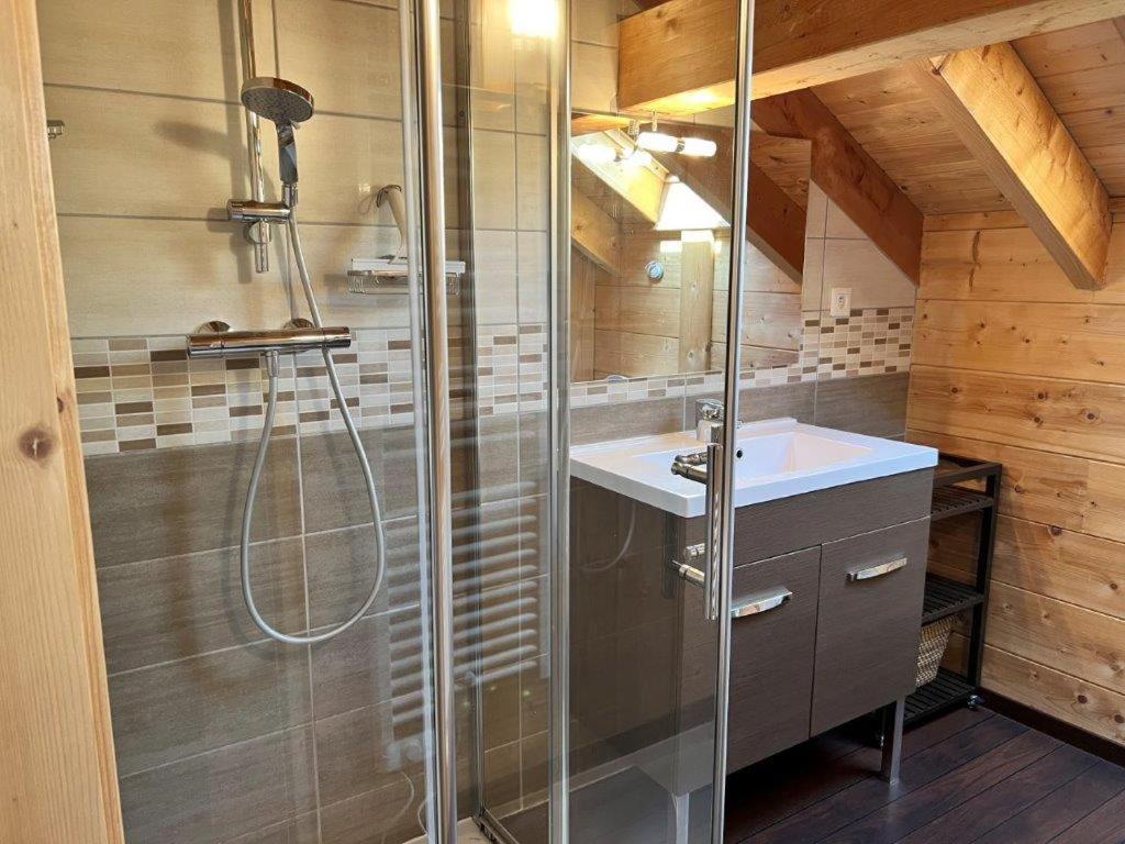 Le Chalet Du Pere Michel, Jacuzzi, Sauna, Jardin La Bresse Exterior foto
