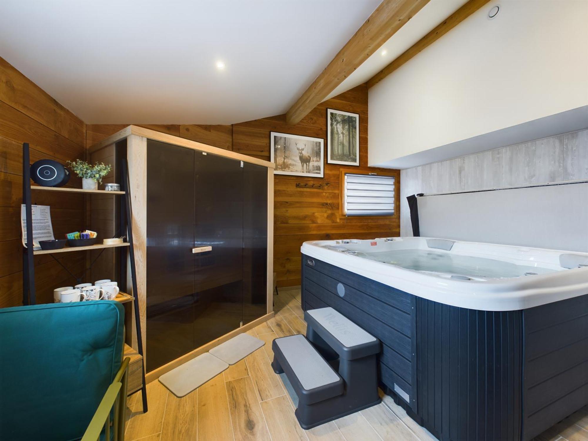 Le Chalet Du Pere Michel, Jacuzzi, Sauna, Jardin La Bresse Exterior foto